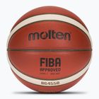 Basketbalová lopta Molten B6G4550 FIBA brown veľkosť 6