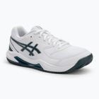 Pánske tenisové topánky ASICS Gel-Dedicate 8 Clay white/saxon green