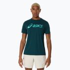 Pánske tenisové tričko ASICS Match Seasonal Graphic Tee saxon green