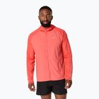 Pánska bežecká bunda ASICS Road Packable coral reef