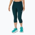 Dámske bežecké legíny ASICS High Waist Capri saxon green