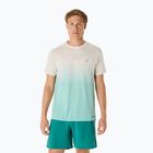 Pánske bežecké tričko ASICS Seamless performance birch/oasis green