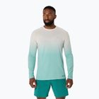 Pánske bežecké tričko Longsleeve ASICS Seamless birch/oasis green