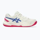 Detské tenisové topánky Asics Gel-Dedicate 8 GS Jr cream/dark cobalt