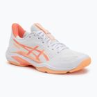 Dámske volejbalové topánky ASICS Blade FF 2 white/vivid coral