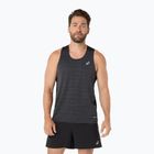 Pánske bežecké tričko ASICS Road Singlet performance black