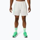 Pánske bežecké šortky ASICS Icon 7IN cream/vital green