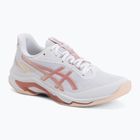 Dámske volejbalové topánky ASICS Netburner Ballistic FF 4 white/rose red
