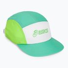 Šiltovka ASICS Performance Running 5 panel aurora green/cream