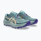 Dámske bežecké topánky ASICS Trabuco 14 foggy teal/radiant amethyst