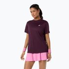 Dámske tenisové tričko ASICS Court Top W dark aubergine