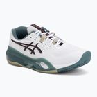 Pánske tenisové topánky ASICS Gel-Resolution X Clay white/dark aubergine