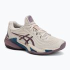 Dámske tenisové topánky ASICS Court FF 3 Clay soft oat/dusty mauve