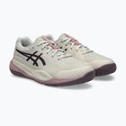Detské tenisové topánky ASICS Gel-Resolution X GS soft oat/dark aubergine