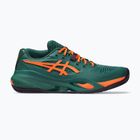 Pánske topánky na padel Asics Gel-Resolution X Padel Jewel Green/Energy Orange