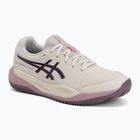 Detské tenisové topánky ASICS Gel-Resolution X GS Clay soft oat/dark aubergine