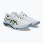 Pánske topánky ASICS Netburner Ballistic FF 4 white/raw indigo