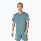 Pánske bežecké tričko ASICS Icon foggy teal
