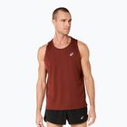 Pánske bežecké tričko ASICS Core Singlet singed red