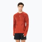 Pánske bežecké tričko longsleeve ASICS Road Seamless Top singed red