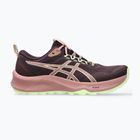 Dámske bežecké topánky Asics Trabuco Terra 3 Dark Aubergine/Illuminate Yellow