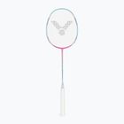 Bedmintonová raketa VICTOR DriveX 6SP QM fluorescent rose-red/light blue