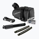 Taška na bicykel pod sedlo + opravná sada Lezyne M-Caddy - Sport Kit 0,5 l black/black