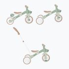 Trojkolesový odrážadlo s vodiacou tyčou Globber Learning Trike 2w1 Plus Ecologic pistachio