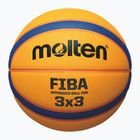 Molten basketbal B33T5000 FIBA 3x3 žltá/modrá veľkosť 3