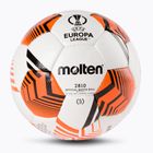 Molten Európska liga 2021/22 bielo-oranžová futbalová lopta F5U2810-12 veľkosť 5