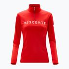 Dámska mikina Descente Chest Logo T-Neck electric red