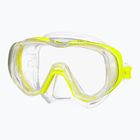 Potápačská maska TUSA Tri-Quest Fd žltá číra M-3001