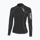 Dámske plavecké tričko longsleeve TUSA Black rashguard