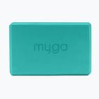 Jógový blok Myga Foam Block turquoise
