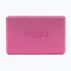 Joga blok Myga Foam Block pink