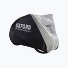 Cyklistický obal OXC Aquatex kryt na 3 bicykle čierny/strieborný