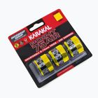 Omotávka na squashovú raketu Karakal Point 75 Air 3 pack yellow