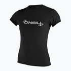 Dámske plavecké tričko O'Neill Basic Skins Sun Shirt black