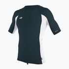 Pánske plavecké tričko  O'Neill Premium Skins Rash Guard slate/white/slate