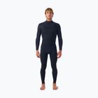 Pánsky plavecký neoprén O'Neill Hyperfreak 5/4+ mm Chest Zip Full black/black