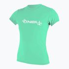 Dámske plavecké tričko O'Neill Basic Skins Sun Shirt light aqua