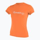 Dámske plavecké tričko O'Neill Basic Skins Sun Shirt light grapefruit