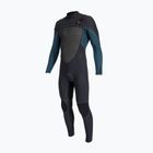 Detský plavecký neoprén na plávanie O'Neill Youth Psycho Tech 5/4+ Chest Zip Full black/cadet blue