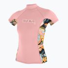 Detské plavecké tričko O'Neill  Premium Skins Turtleneck Rash Guard peony/demi floral/peony