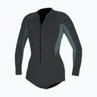 Dámsky plavecký neoprén O'Neill Bahia 2/1 mm Front Zip Short Spring tempered steel/shade