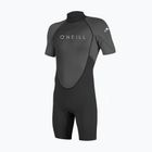 Pánsky plavecký neoprén O'Neill Reactor-2 2mm Back Zip SS Spring HJ5 black/graphite