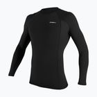 Pánske plavecké tričko longsleeve O'Neill Basic Skins Rash Guard LS black