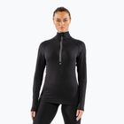 Dámska termoakčná mikina Surfanic Cozy Zip Neck black