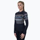 Dámska termoakčná mikina Surfanic Cozy Limited Edition Crew Neck black fairisle