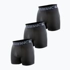 Pánske termo boxerky Surfanic Carbondri 3 páry black